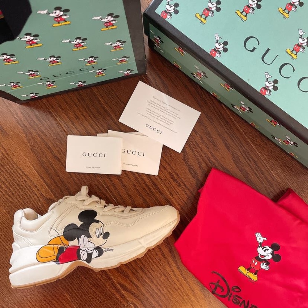 ❌ SOLD❌Gucci x Disney rhyton sneaker